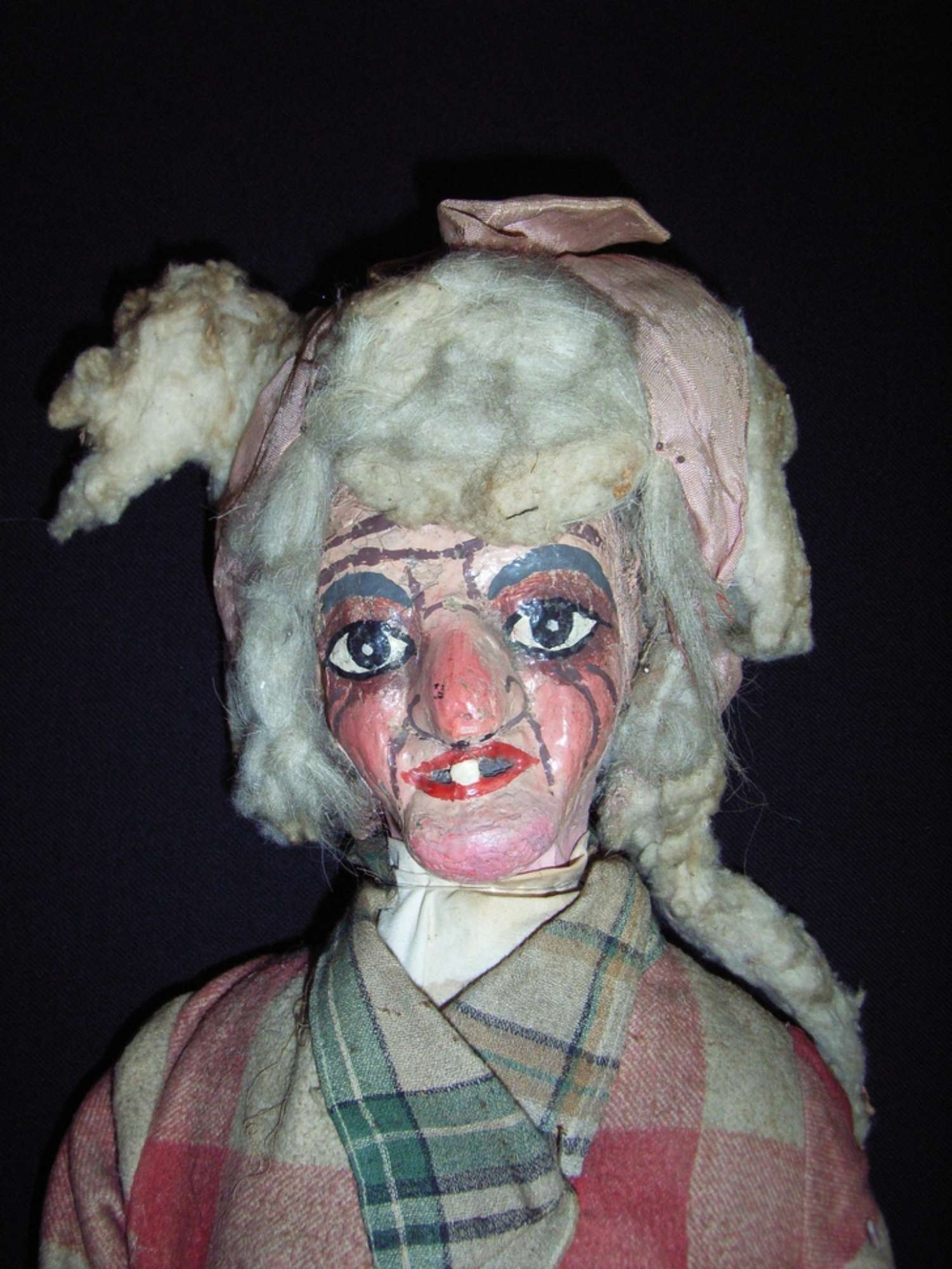 Volto prima del restauro